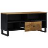vidaXL TV-Schrank 100x33x46 cm Massivholz Mango & Holzwerkstoff