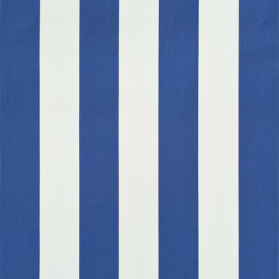 vidaXL Einziehbare Markise 300×150 cm Blau und Weiß