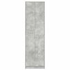 vidaXL Kleiderschrank Beton Grau 55 x 25 x 189 cm Holzwerkstoff