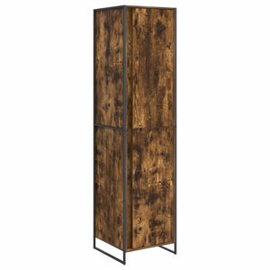 vidaXL Warderobe 2 pcs Raucharbe 50 x 50 x 200 cm Holzwerkstoff