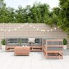 vidaXL 6-tlg. Garten-Lounge-Set mit Kissen Massivholz Douglasie