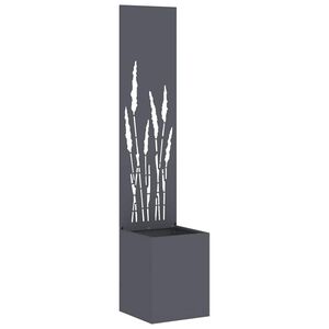 vidaXL Garten Sichtschutz-Leinwand Anthrazit 32 x 32 x 150 cm