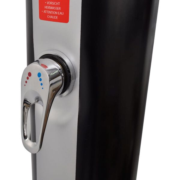 vidaXL Solardusche mit Kopfbrause und Armatur 35 L