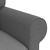 vidaXL Sofa Dunkelgrau Gesamtabmessungen: 245 x 82 x 80 cm (B x T x H)