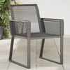 vidaXL Gartenstühle 4 Stk. Schwarz Poly Rattan