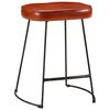 vidaXL Barhocker 2 Stk. Dunkelbraun 40x29,5x53 cm
