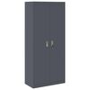 vidaXL Aufbewahrungsschrank Anthrazit 80 x 40 x 180 cm Stahl