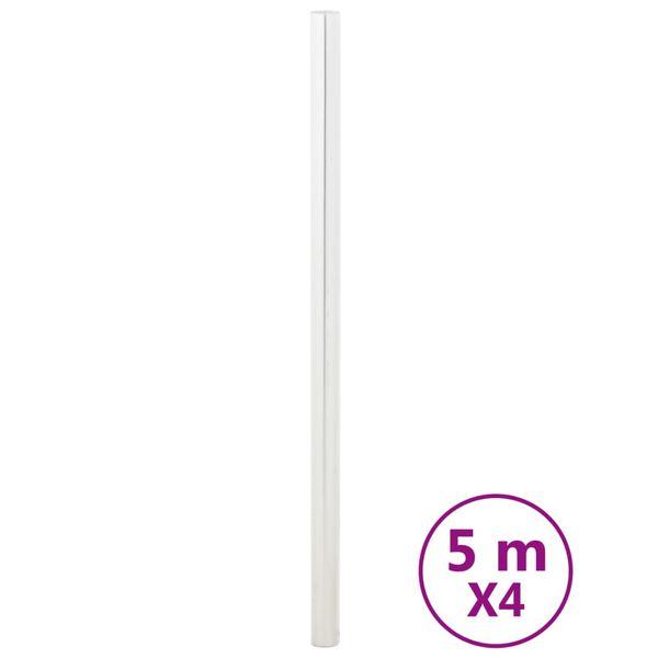 vidaXL M&ouml;belfolien Selbstklebend Transparent 90x500 cm PVC