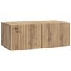 vidaXL Wandmontierter TV-Schrank 78,5 x 41 x 30 cm Artisan-Eiche