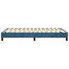 vidaXL Boxspringbettgestell Dunkelblau 120x200 cm Samt