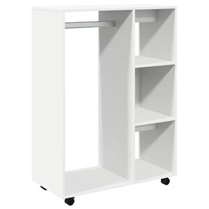 vidaXL Kleiderschrank Wei&szlig; 80x40x110 cm Holzwerkstoff