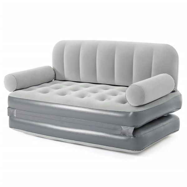 Bestway 3-in-1 Lounge-Sofa Aufblasbar Grau
