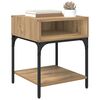 vidaXL Nachttisch Artisan-Eiche 40 x 40 x 50 cm Holzwerkstoff