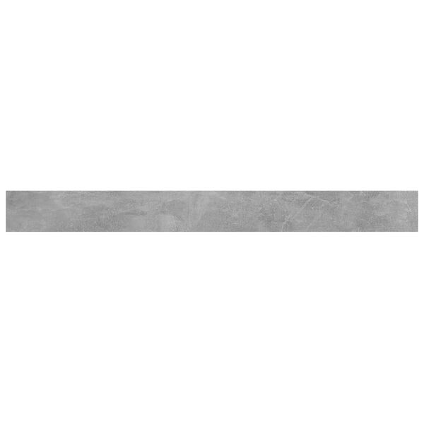 vidaXL Bücherregal-Bretter 4 Stk. Betongrau 100x10x1,5cm Holzwerkstoff