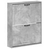vidaXL Wandmontierter Schuhschrank HOORN 71 x 17 x 86 cm Holzwerkstoff