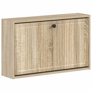 vidaXL Wandmontierter Schuhschrank EDE 71 x 17 x 43 cm Holzwerkstoff