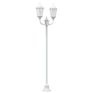 vidaXL Garten-Licht 68 x 20 x 235 cm Aluminium und Glas