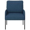vidaXL Sofas mit Kissen 55cm Blau Sperrholz
