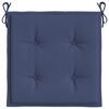 vidaXL Palettenkissen 2 Stk. Marineblau 50x50x4 cm Oxford-Gewebe