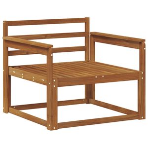 vidaXL Outdoor Mittelsofa Massivholz Akazie Natur