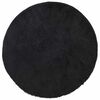 vidaXL Teppich Shaggy Hochflor NAVARRA Schwarz 120x120 cm Polyester