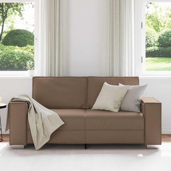 vidaXL Sofa Cappuccino 180 x 80 x 84 cm Stoff