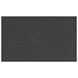 vidaXL Fu&szlig;matte Anthrazit und Schwarz 90 x 150 cm 100% Polyamid