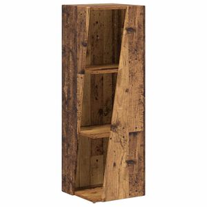 vidaXL Seitenregal 33 x 32 x 100,5 cm Holzwerkstoff Altholz