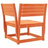 vidaXL 5-tlg. Garten-Lounge-Set Wachsbraun Massivholz Kiefer