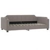 vidaXL Tagesbett mit Matratze Taupe 80x200 cm Stoff