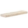 vidaXL Palettenkissen Baumwolle 120&times;40&times;7 cm Beige