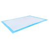 vidaXL Haustier Training Pad 100 pcs Blau und Weiß 120 x 80 cm