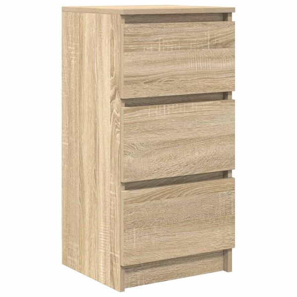 vidaXL Sideboard Sonoma-Eiche 37,5x35x76 cm Holzwerkstoff