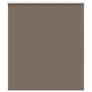 vidaXL Verdunkelungsrollo Kaffeebraun 130x150 cm Stoffbreite 126,6 cm