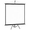 vidaXL Beamer-Leinwand mit Stativ 89" 1:1
