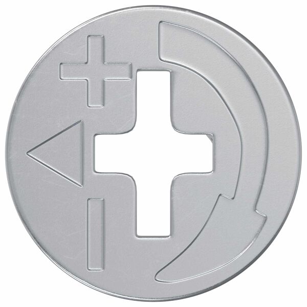 vidaXL Zapfenschloss-Muttern 2 pcs Silber 15 x 11,5 mm Stahl