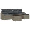 vidaXL Sofa Set 5 stk. Poly-Rattan