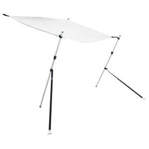 vidaXL T-Top-Beschattungsverl&auml;ngerung Wei&szlig; 170x170x(115-183) cm