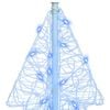 vidaXL Weihnachtsbaum mit 100 LEDs Blau 120 cm Acryl