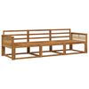 vidaXL Outdoor-Sofagarnitur 3 pcs Natur Massivholz Akazie