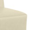 vidaXL | Modulares Armfreies Sofa | Creme 55 x 74 x 82 cm Kunstleder