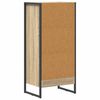 vidaXL B&uuml;cherregal Sonoma 80 x 30 x 155 cm Holzwerkstoff