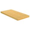 vidaXL Schneidebrett 100x50x4 cm Bambus
