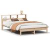 vidaXL Massivholzbett ohne Matratze 160x200 cm Kiefernholz