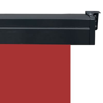 vidaXL Balkon-Seitenmarkise 140 × 250 cm Rot