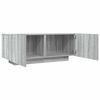 vidaXL TV-Schrank Grau Sonoma 100x35x40 cm Holzwerkstoff
