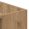 vidaXL Couchtisch Artisan-Eiche 101,5 x 50 x 37 cm Holzwerkstoff