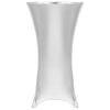 vidaXL 2 St&uuml;ck Stretch-Tischdecken Silbern 70 cm