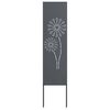 vidaXL Garten Sichtschutz-Leinwand Anthrazit 32 x 140 cm