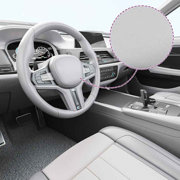 vidaXL Autofolie Matt-Silber 100x150 cm